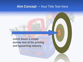 Purchasing Store Purchase PowerPoint Template