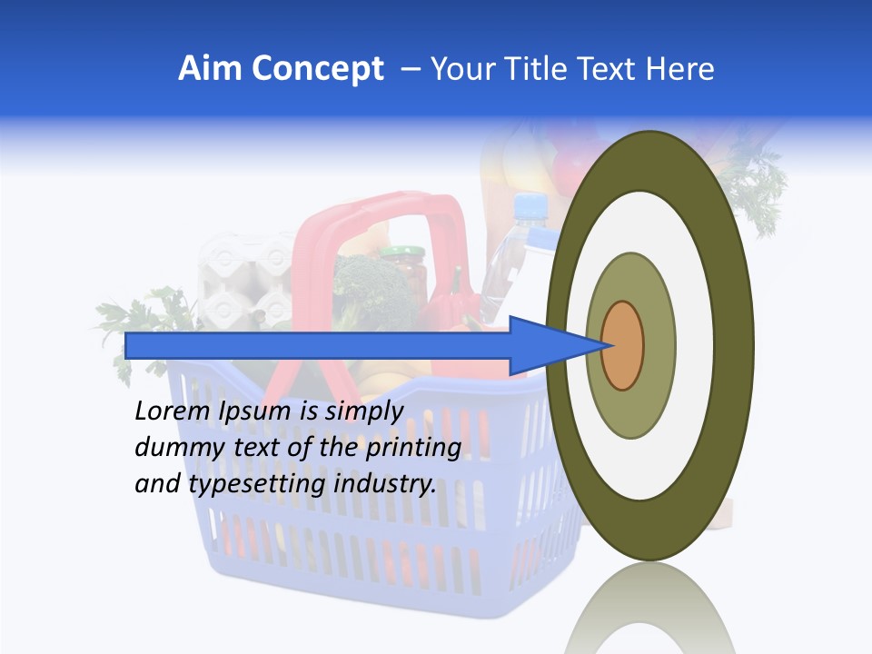 Purchasing Store Purchase PowerPoint Template