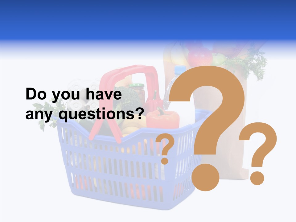 Purchasing Store Purchase PowerPoint Template