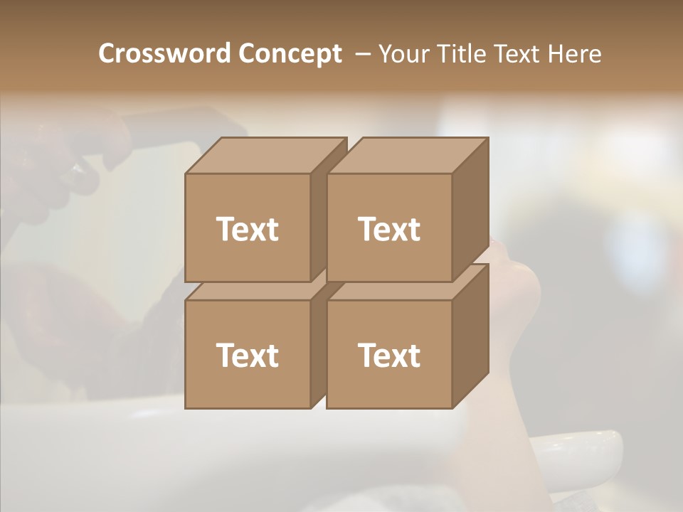 Beauty Barbershop Equipment PowerPoint Template