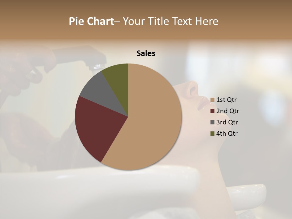 Beauty Barbershop Equipment PowerPoint Template