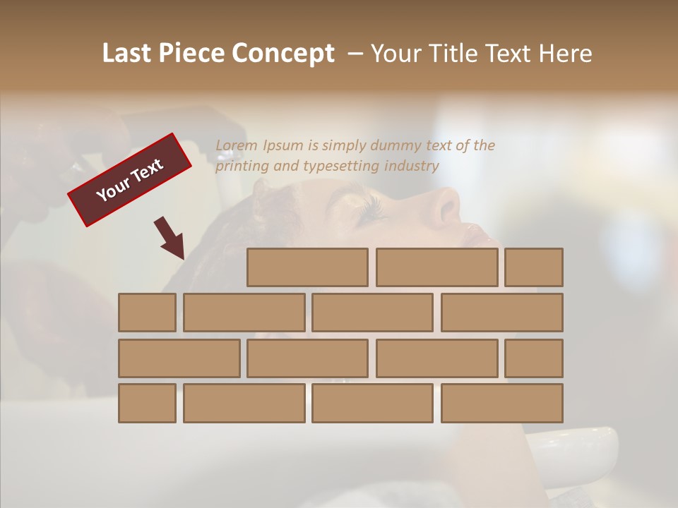 Beauty Barbershop Equipment PowerPoint Template