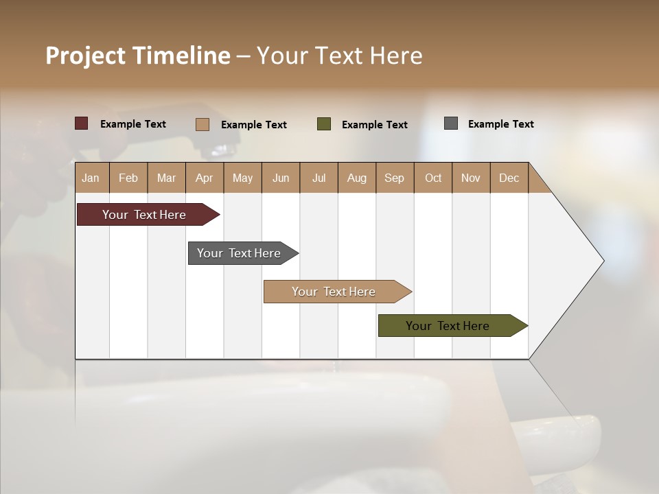Beauty Barbershop Equipment PowerPoint Template