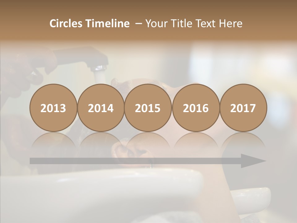 Beauty Barbershop Equipment PowerPoint Template