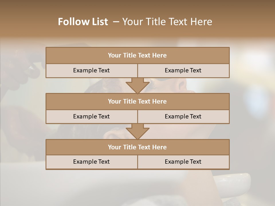 Beauty Barbershop Equipment PowerPoint Template