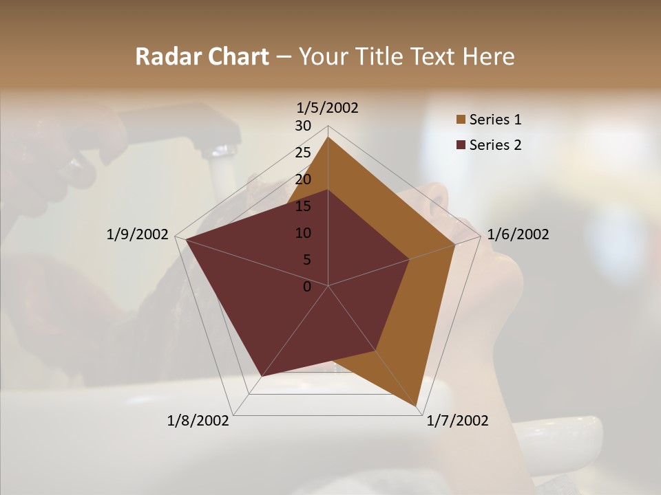 Beauty Barbershop Equipment PowerPoint Template