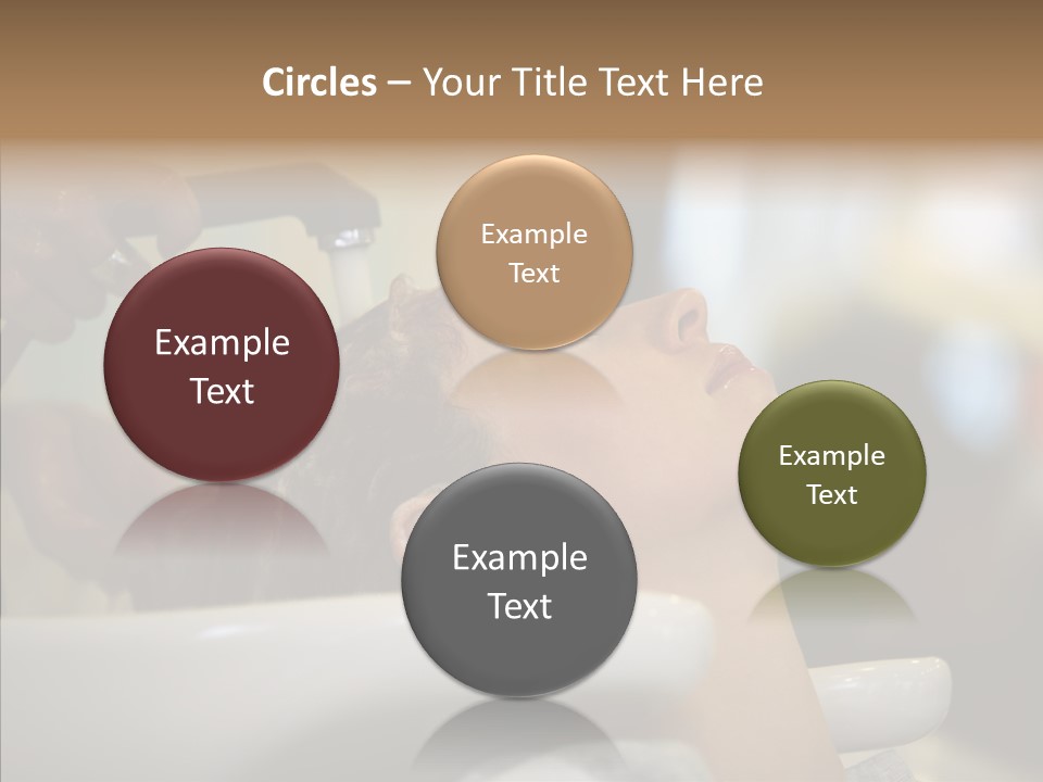 Beauty Barbershop Equipment PowerPoint Template