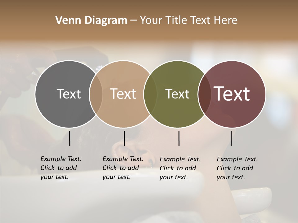 Beauty Barbershop Equipment PowerPoint Template