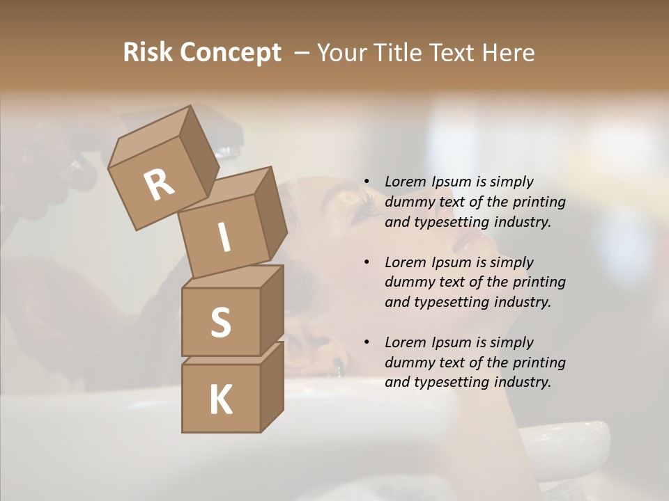 Beauty Barbershop Equipment PowerPoint Template