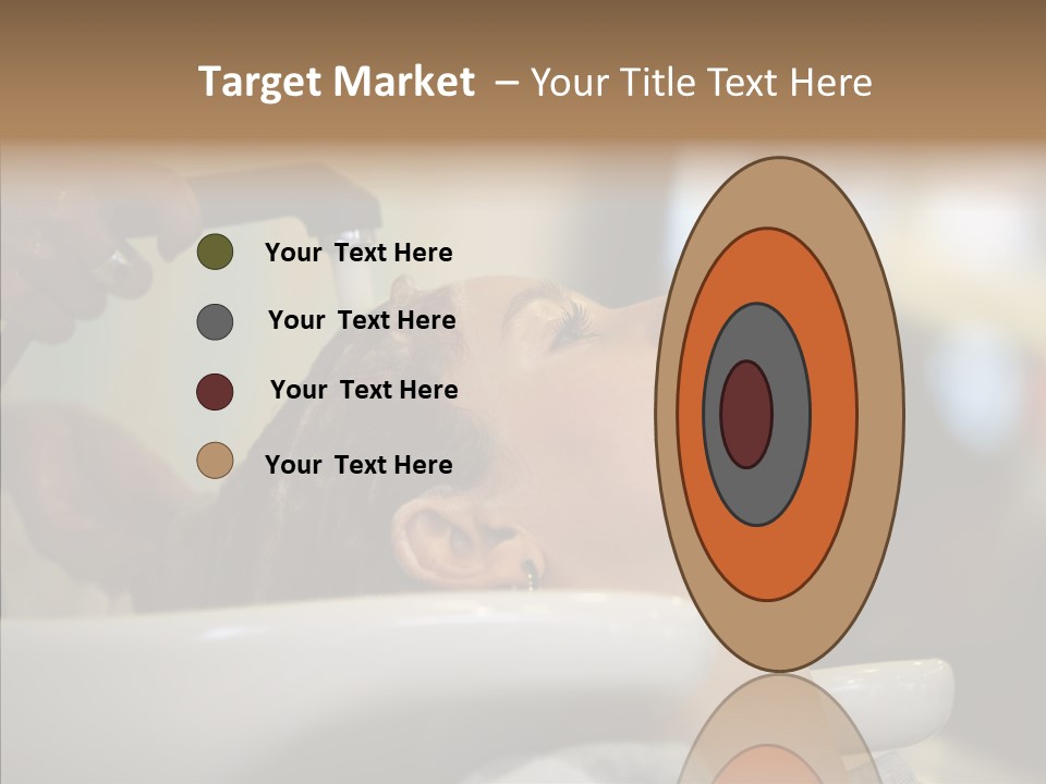 Beauty Barbershop Equipment PowerPoint Template