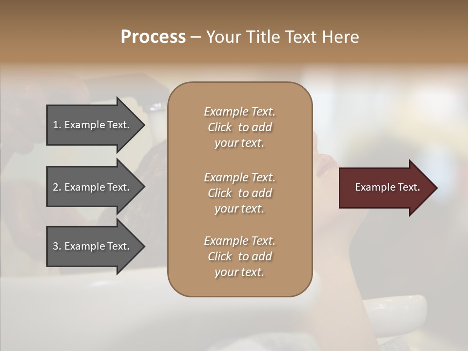 Beauty Barbershop Equipment PowerPoint Template