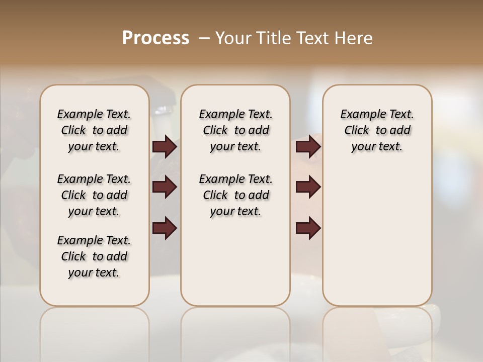 Beauty Barbershop Equipment PowerPoint Template