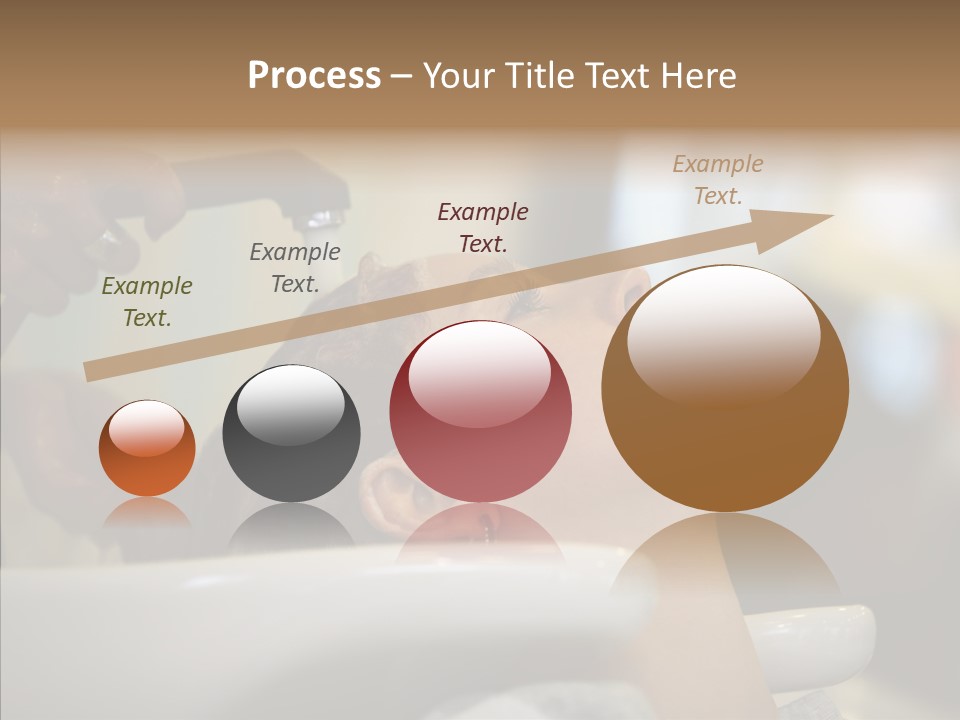 Beauty Barbershop Equipment PowerPoint Template