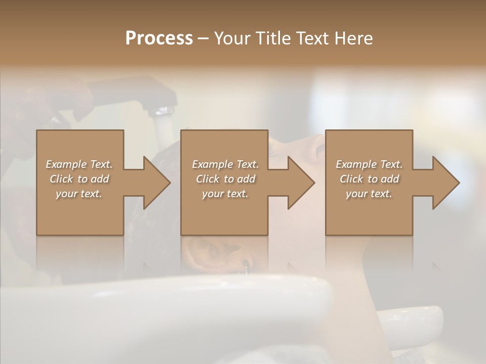 Beauty Barbershop Equipment PowerPoint Template