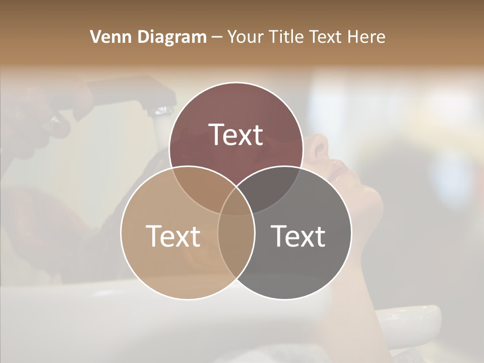 Beauty Barbershop Equipment PowerPoint Template