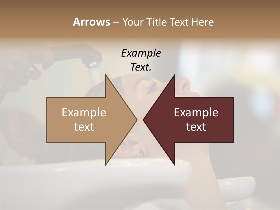 Beauty Barbershop Equipment PowerPoint Template
