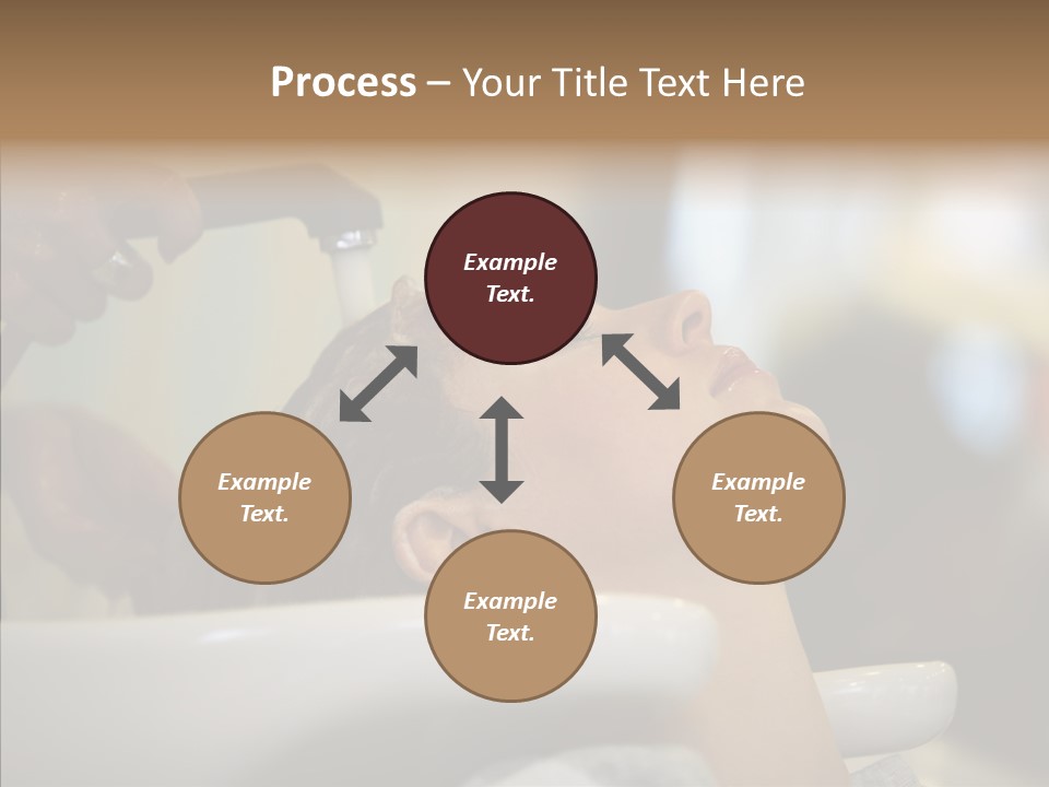 Beauty Barbershop Equipment PowerPoint Template
