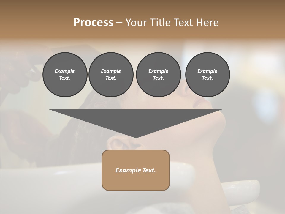 Beauty Barbershop Equipment PowerPoint Template