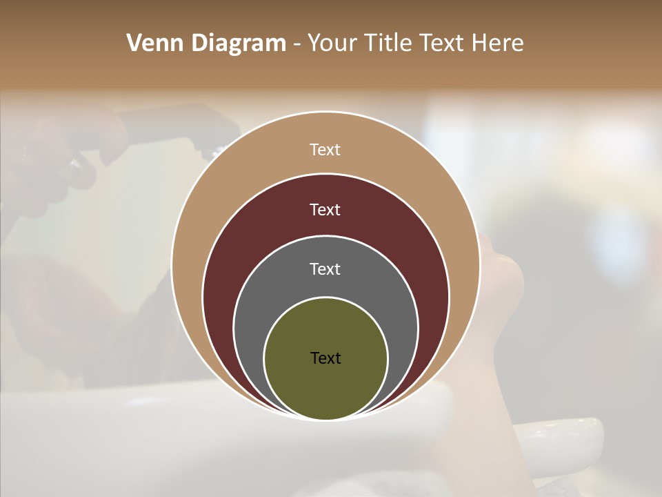 Beauty Barbershop Equipment PowerPoint Template