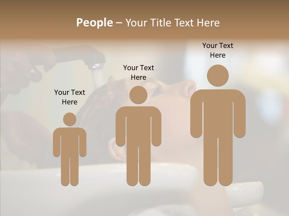 Beauty Barbershop Equipment PowerPoint Template