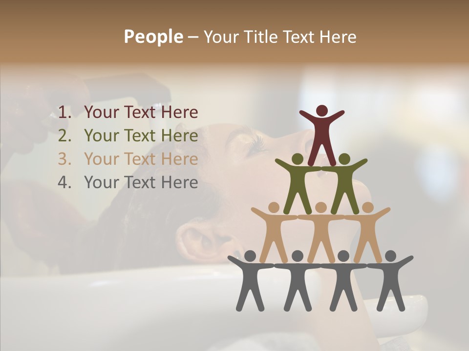 Beauty Barbershop Equipment PowerPoint Template