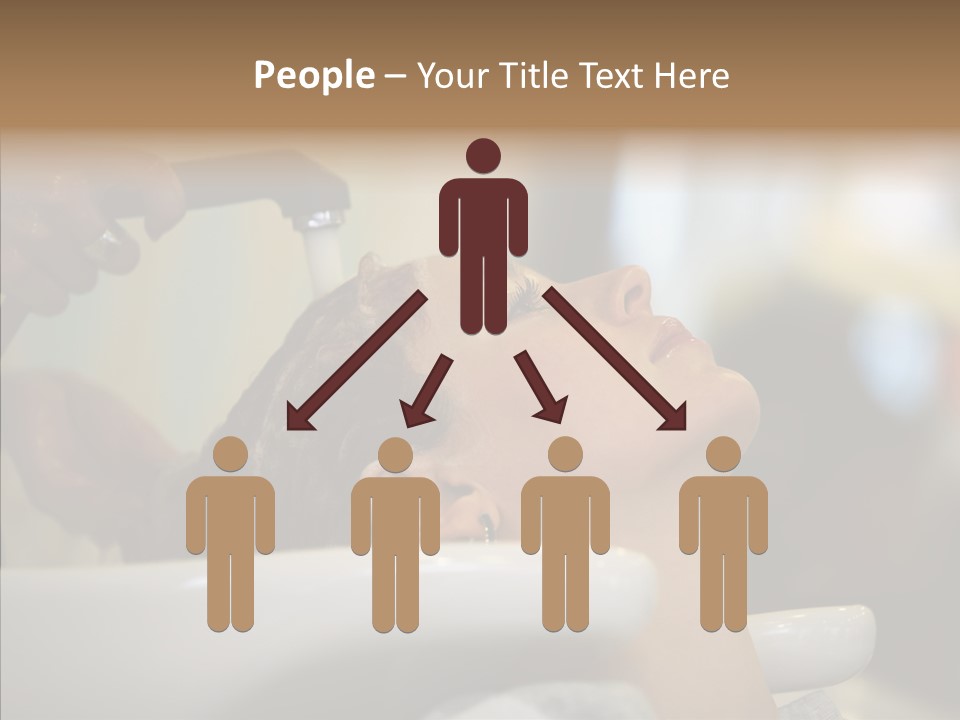 Beauty Barbershop Equipment PowerPoint Template