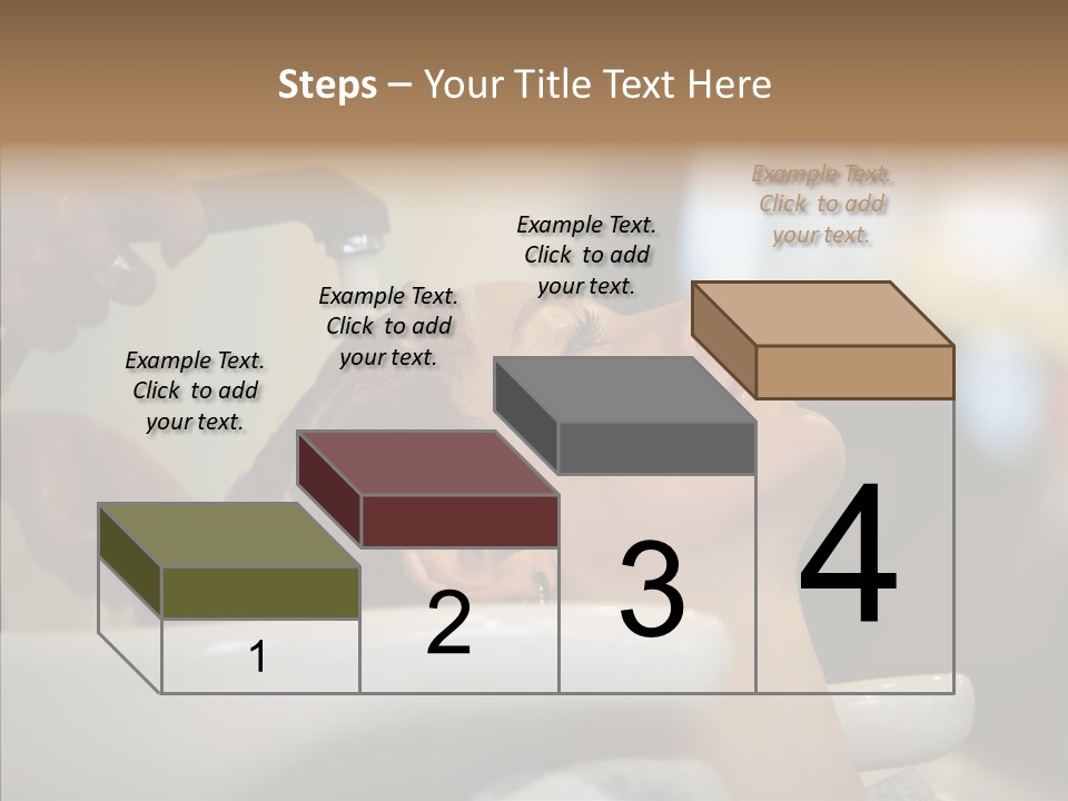 Beauty Barbershop Equipment PowerPoint Template