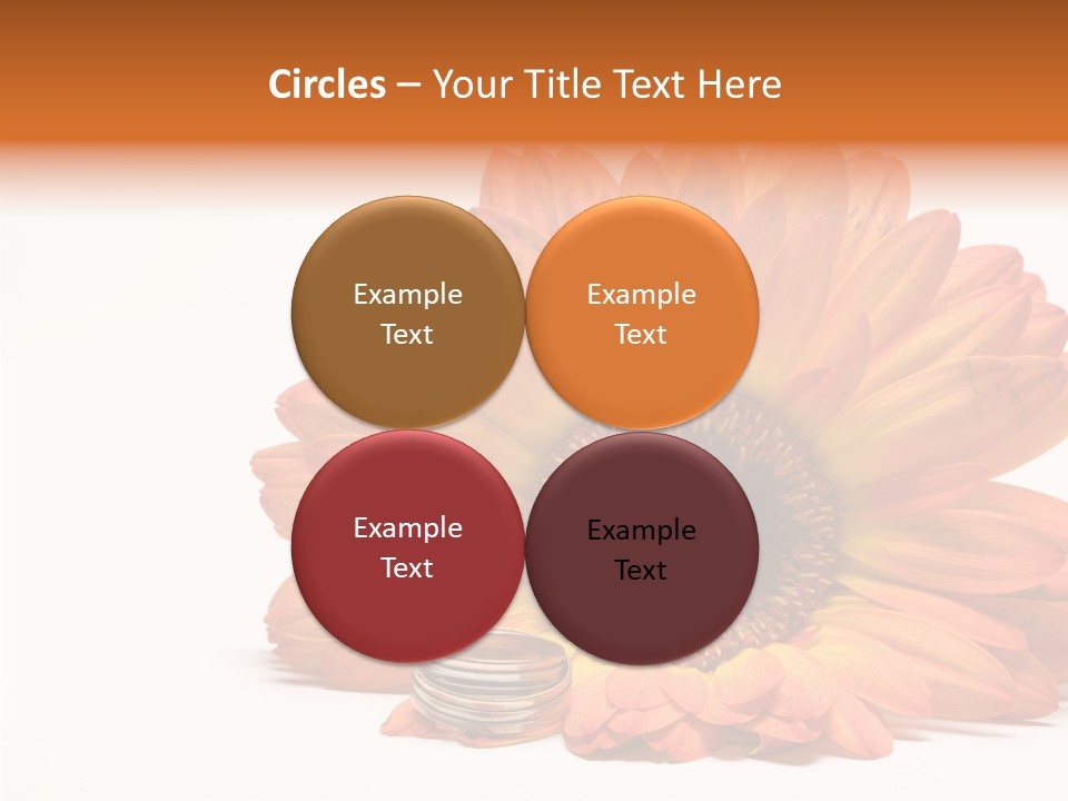 Simplicity Flower Bud PowerPoint Template
