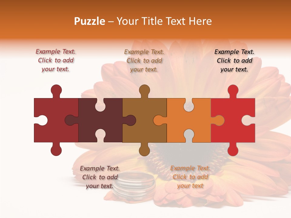 Simplicity Flower Bud PowerPoint Template