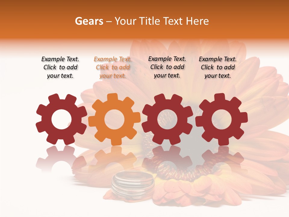 Simplicity Flower Bud PowerPoint Template