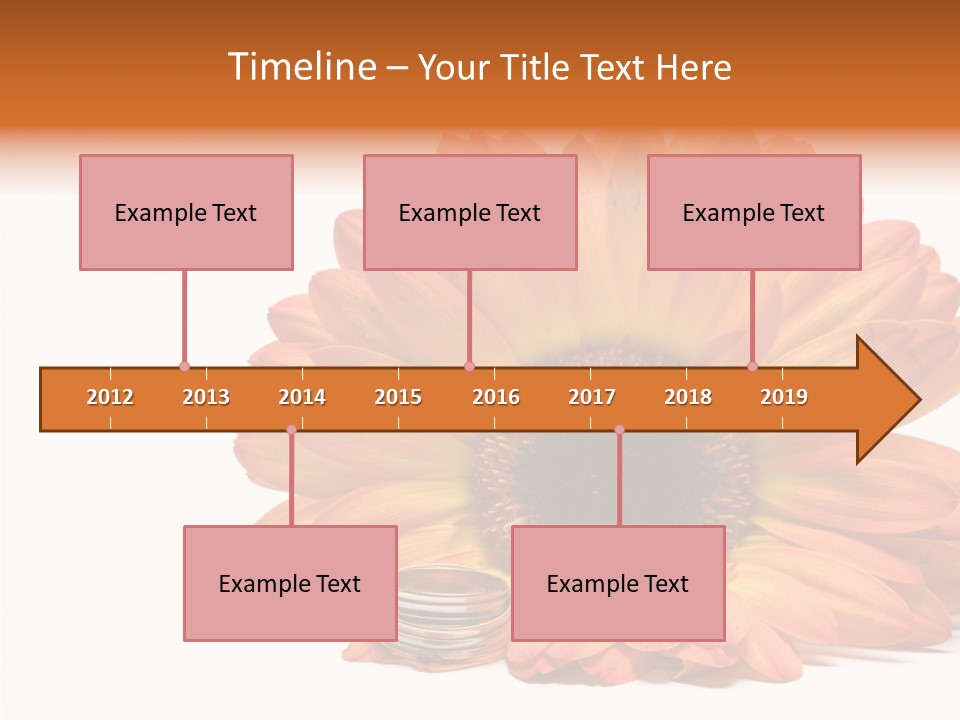 Simplicity Flower Bud PowerPoint Template