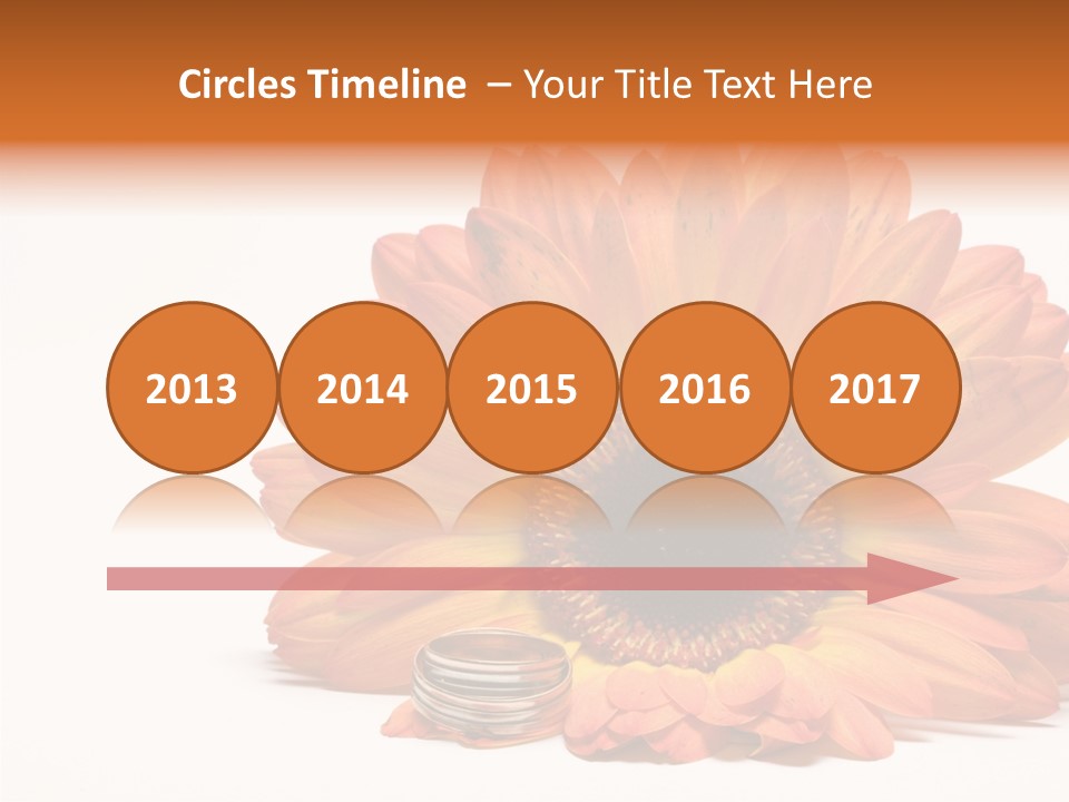 Simplicity Flower Bud PowerPoint Template