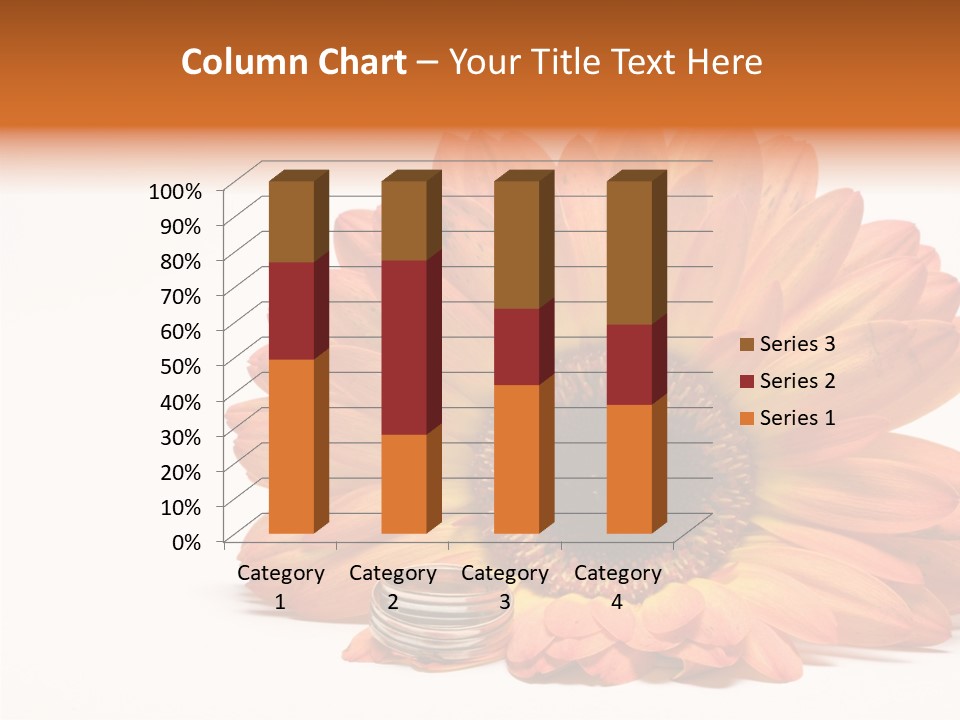 Simplicity Flower Bud PowerPoint Template