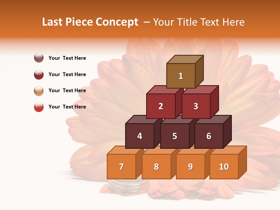 Simplicity Flower Bud PowerPoint Template