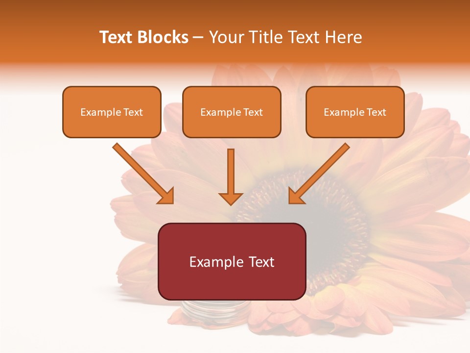 Simplicity Flower Bud PowerPoint Template
