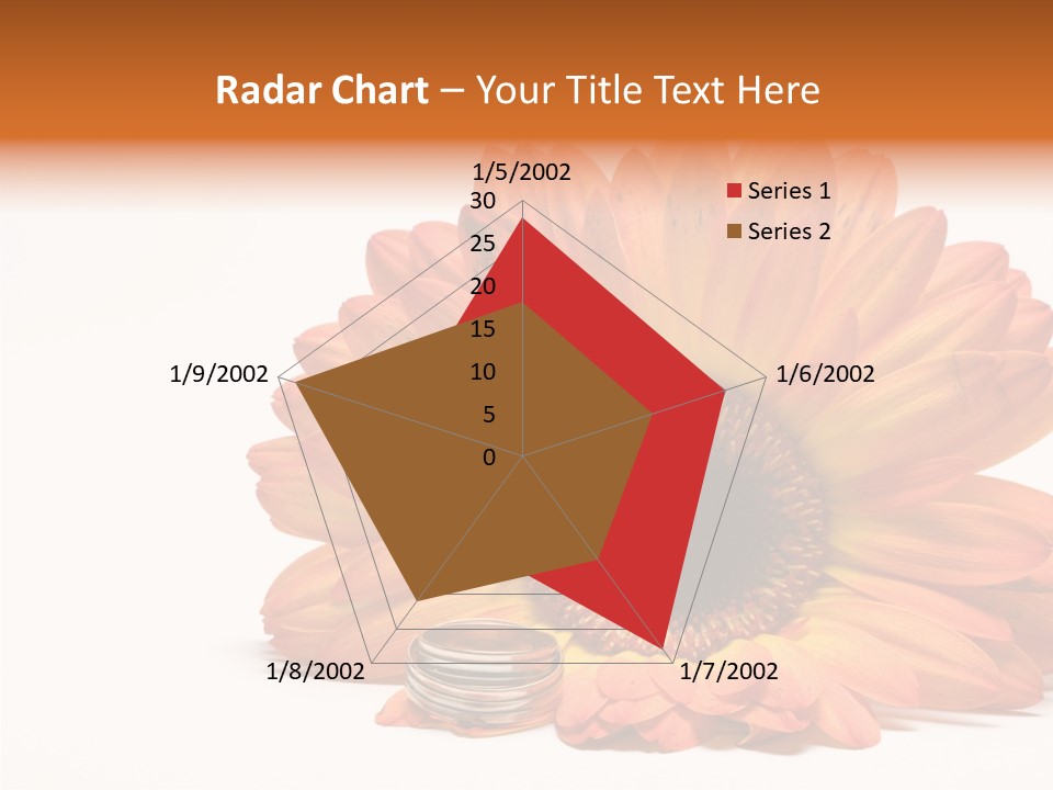 Simplicity Flower Bud PowerPoint Template