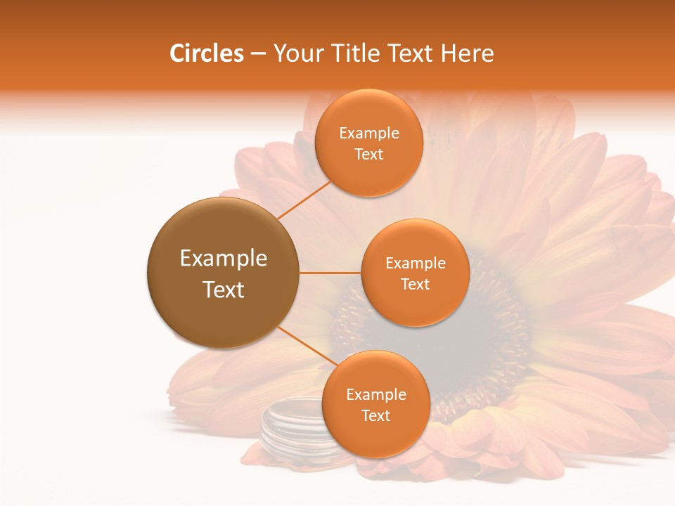 Simplicity Flower Bud PowerPoint Template