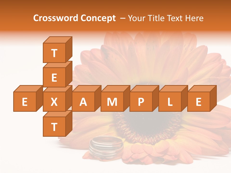 Simplicity Flower Bud PowerPoint Template