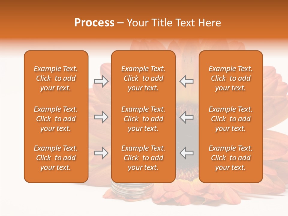 Simplicity Flower Bud PowerPoint Template