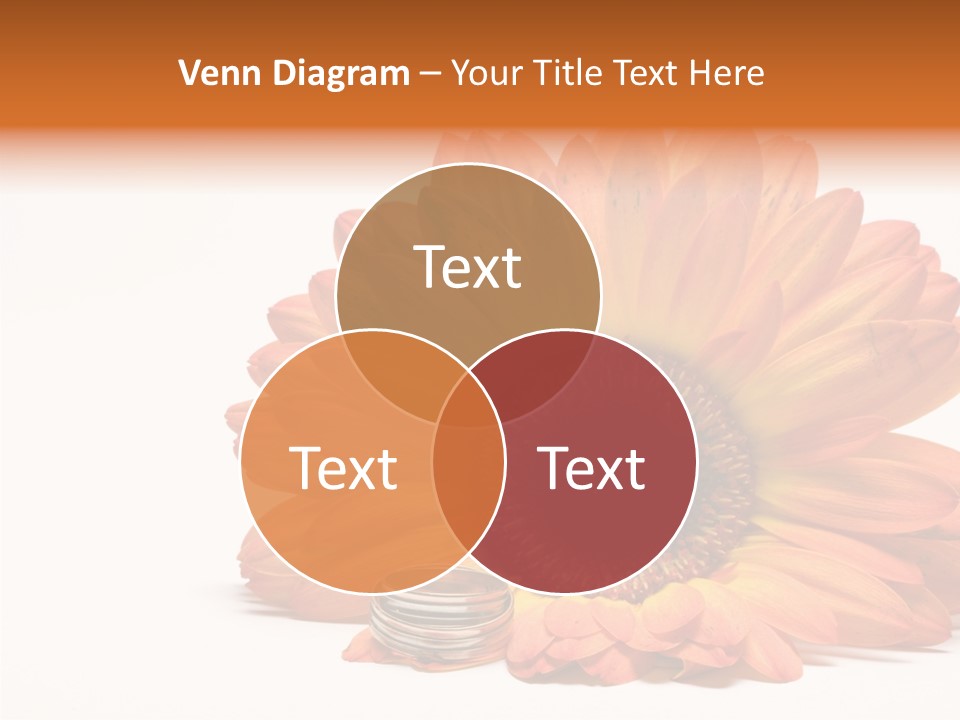 Simplicity Flower Bud PowerPoint Template