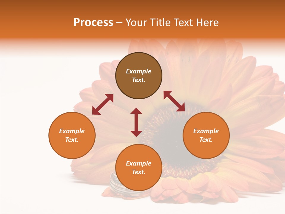 Simplicity Flower Bud PowerPoint Template
