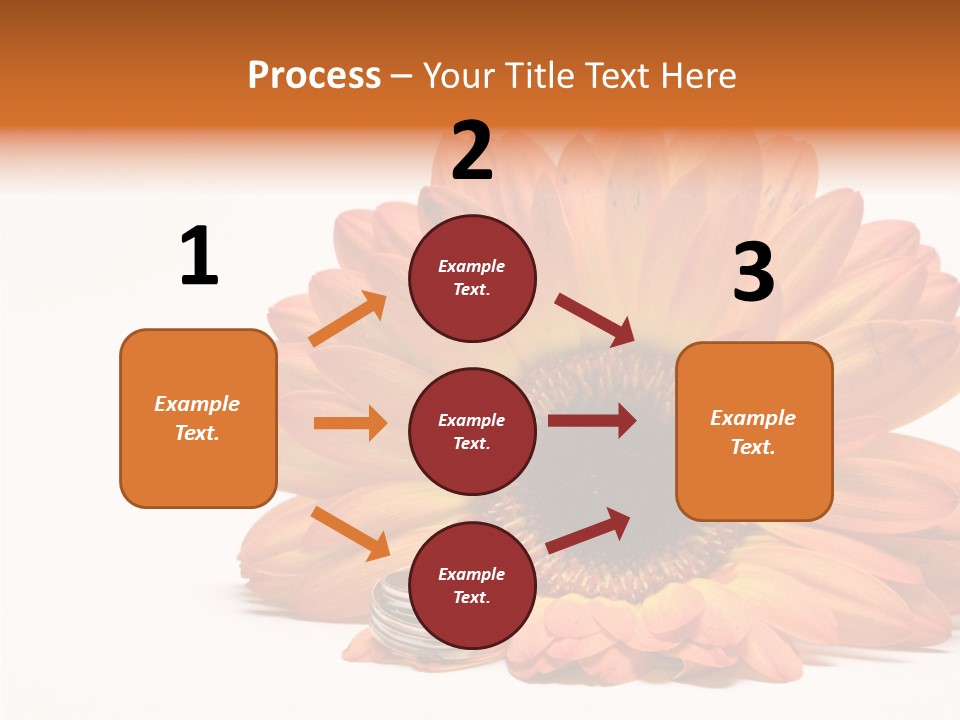 Simplicity Flower Bud PowerPoint Template
