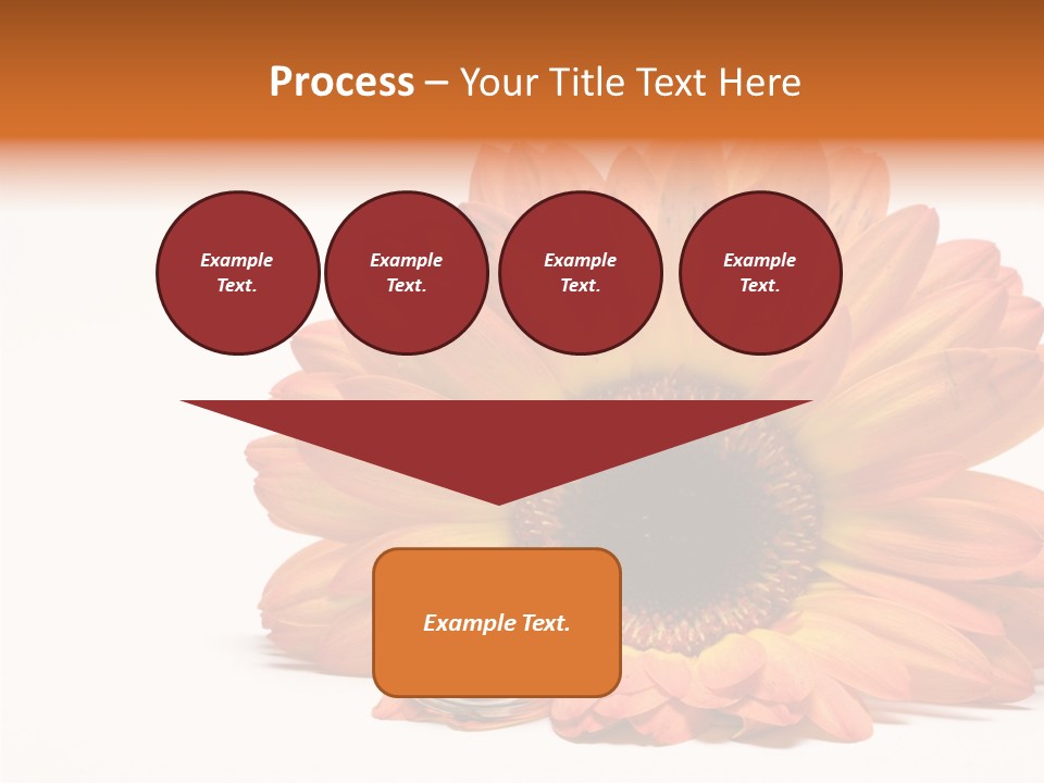 Simplicity Flower Bud PowerPoint Template