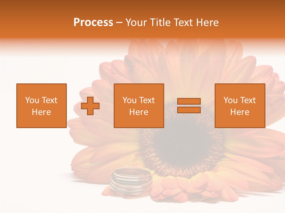 Simplicity Flower Bud PowerPoint Template