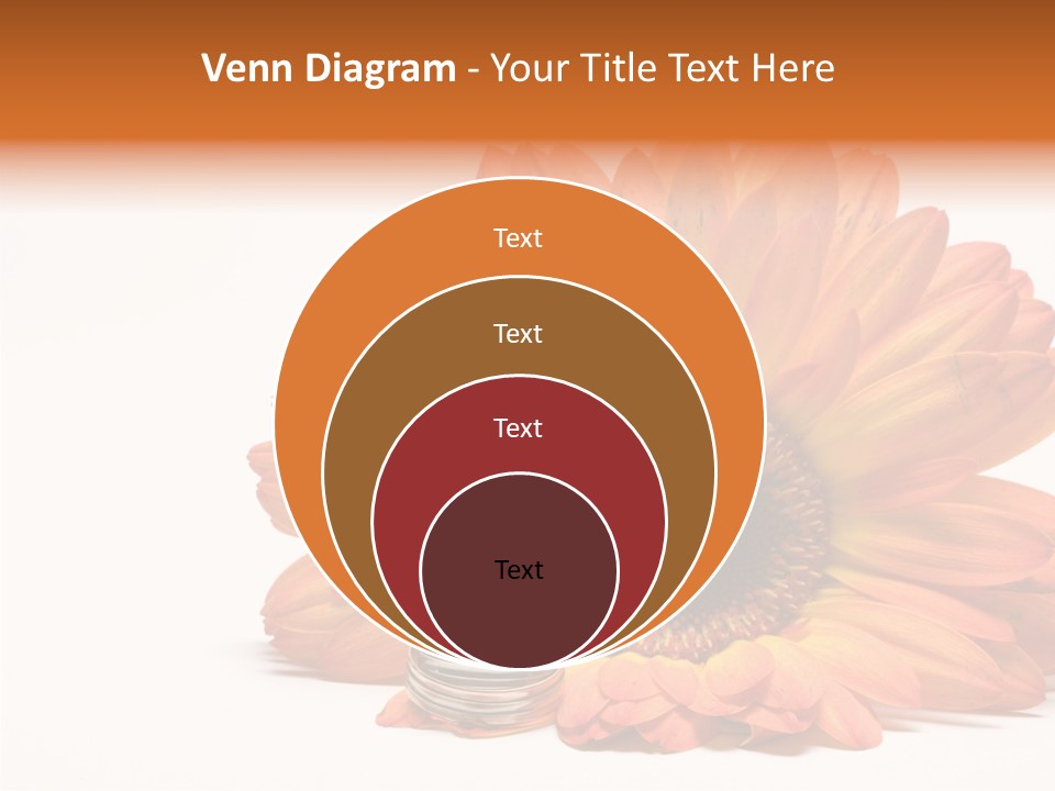 Simplicity Flower Bud PowerPoint Template