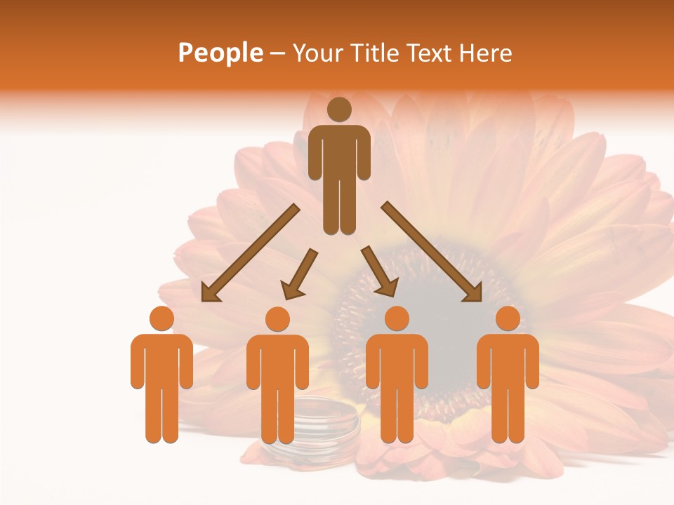 Simplicity Flower Bud PowerPoint Template