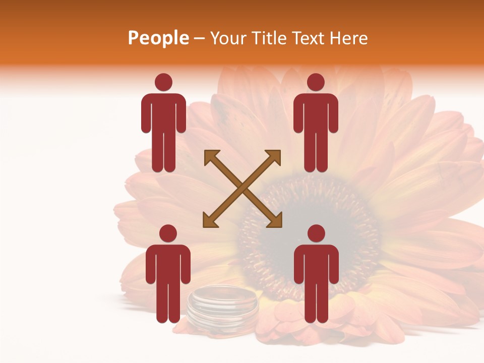 Simplicity Flower Bud PowerPoint Template