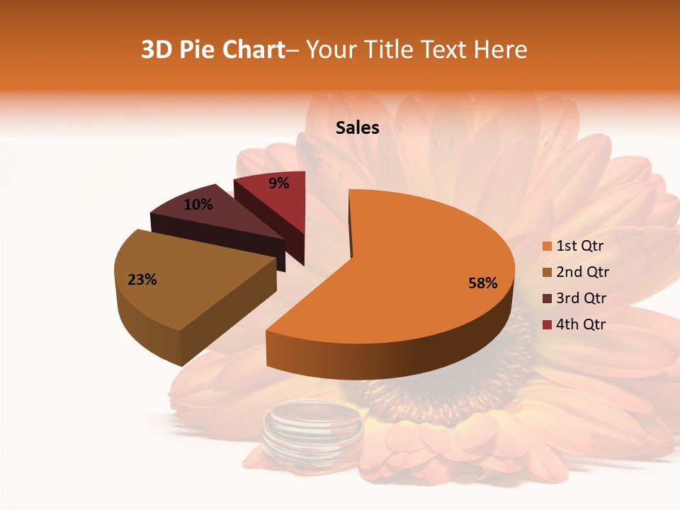 Simplicity Flower Bud PowerPoint Template