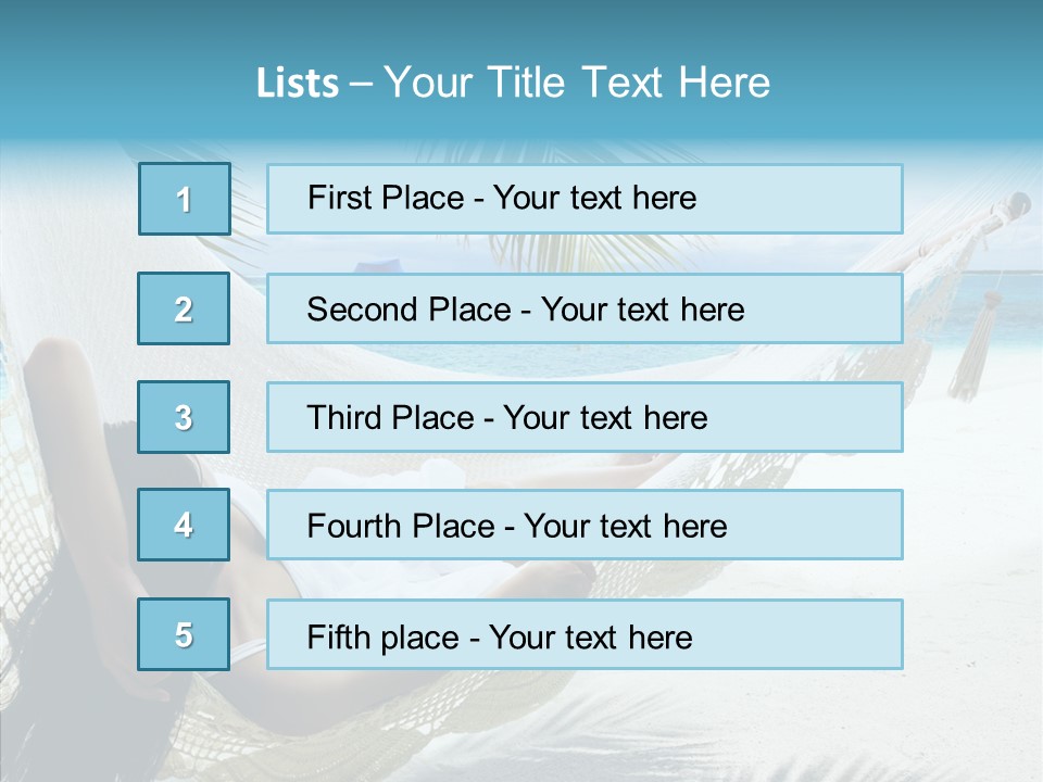 Relax Landscape Peace PowerPoint Template