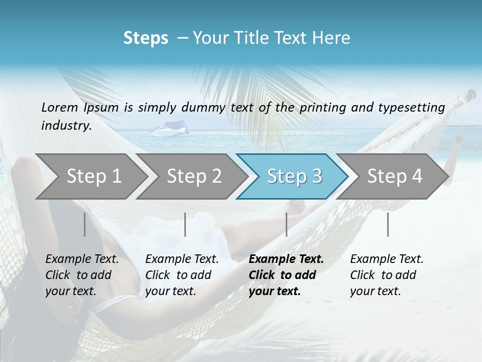 Relax Landscape Peace PowerPoint Template
